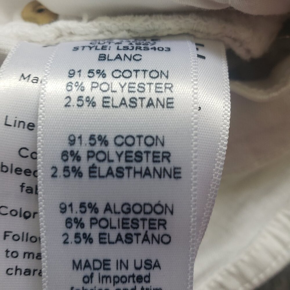 FRAME WHITE SKINNY JEANS SIZE 25 - Picture 8 of 8